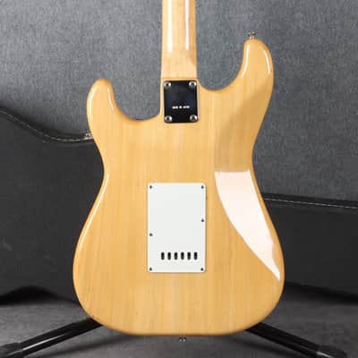 Maya S Style Electric Guitar - MIJ - Natural - 2nd Hand image 6