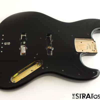 Fender USA Geddy Lee Jazz Bass BODY, Badass Bass Black image 1