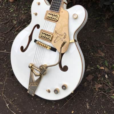 Gretsch White Falcon G613 Double Cutaway 1990s - White image 3