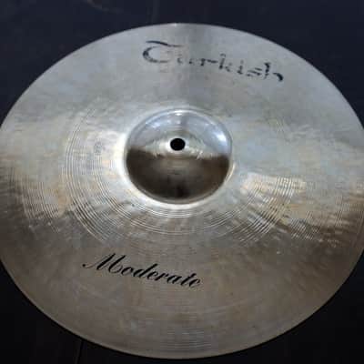 Turkish Cymbals 14" Moderate Series Moderate Hi-Hat Pair M-H14 (Pair) 2010s - Brilliant image 1