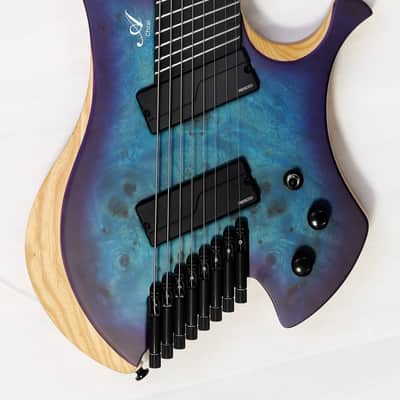 GOC Guitars Vajra Headless Guitar 8 String 2022 - Worn powder