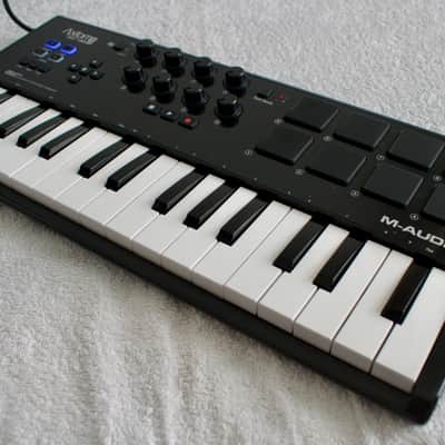 M-Audio Axiom Air Mini 32 Key USB MIDI Keyboard Controller 2010s - Black image 3