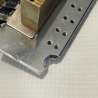 2000's Jackson Dinky Guitars JT-580 Chrome Licensed Floyd Rose Tremolo Guitar Bridge Upgraded Brass Block image 8