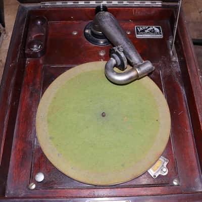 Antique Victor VV-X1A Talking Machine Victrola Record Player image 4