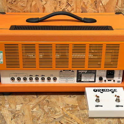 Pre Owned Orange Rockerverb MKIII 50w Head Inc. Footswitch & Flight Case image 4
