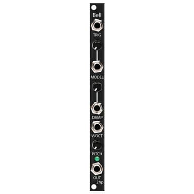 2hp Bell Eurorack Module (Black) image 1