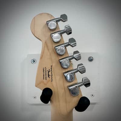 Squier Sonic Stratocaster - Black w/ Maple FB image 5