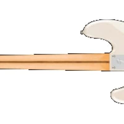 Fender Player II Electric Bass Modified Active Precision Bass in Olympic Pearl With Gigbag image 2