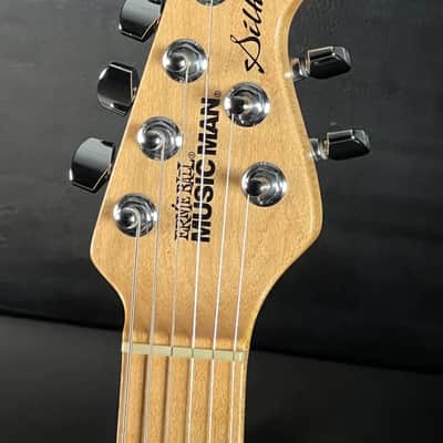 Ernie Ball Music Man Silhouette - Teal Green with Maple Fingerboard image 7
