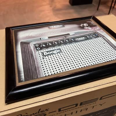 Mesa Boogie The Mark 1 Amplifier" Framed Authorized Dealer Display 1990s/2000s image 3