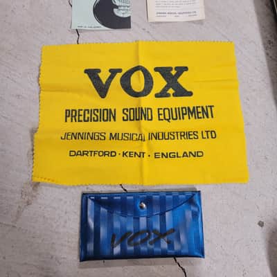 1967 Vox Phantom XII 12 String Black Original Case & Candy image 17