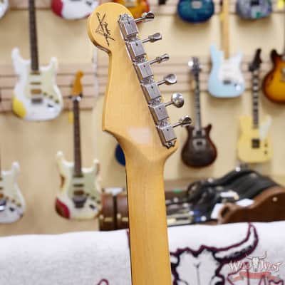 Fender Custom Shop Vintage Custom '59 1959 Hardtail Stratocaster Time Capsule Package Faded Aged Sonic Blue 7.25 LBS image 11