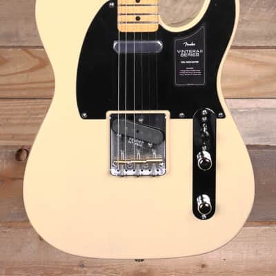 Fender Vintera II '50s Nocaster Electric Guitar Blackguard Blonde w/ Gigbag image 1