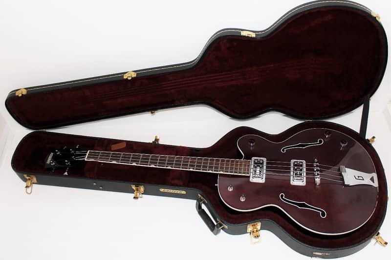 Gretsch G6073 Electrotone Burgundy Stain Electric Bass Guitar | Reverb