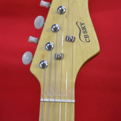 CB Sky Kids Size Strat Style Electric Guitar image 4
