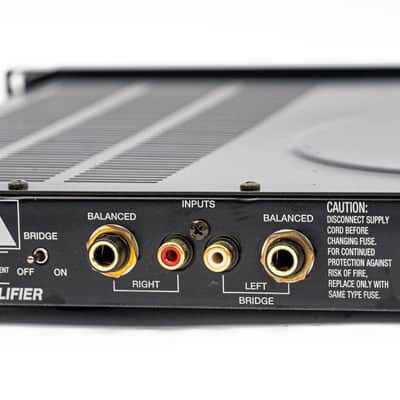 Samson Servo 120 Power Amplifier – Stereo Rackmount Amp Bild 7