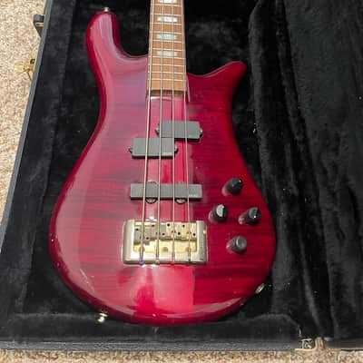 Spector NS-4CR owned by PJ Farley , Trixter, Fozzy, etc ? - Red wine quilted image 1