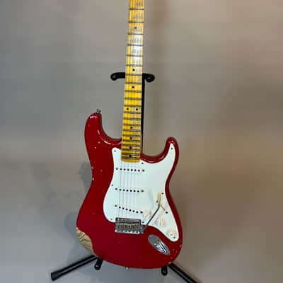 Fender Custom Shop 1955 Heavy Relic Stratocaster Dakota Red image 6