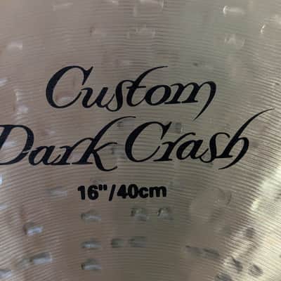 Zildjian 16" K Custom Dark Crash Cymbal 1995 - Present - Traditional image 4