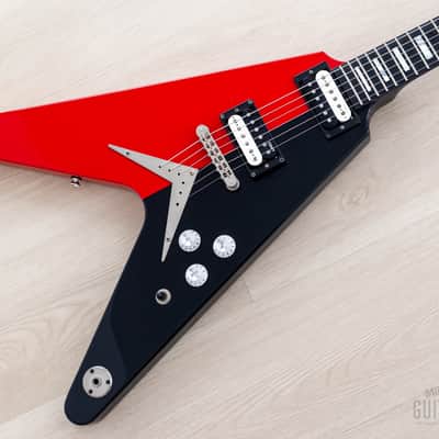 2015 Dean Custom Shop USA Michael Schenker Red Black Flying V, Signed 1 of 50 w/ Case, CoA, Tags image 1