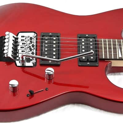 Jackson Japan DX-10 DX10D Dinky Electric Guitar -Ultra Thin Neck! Inferno Red image 4