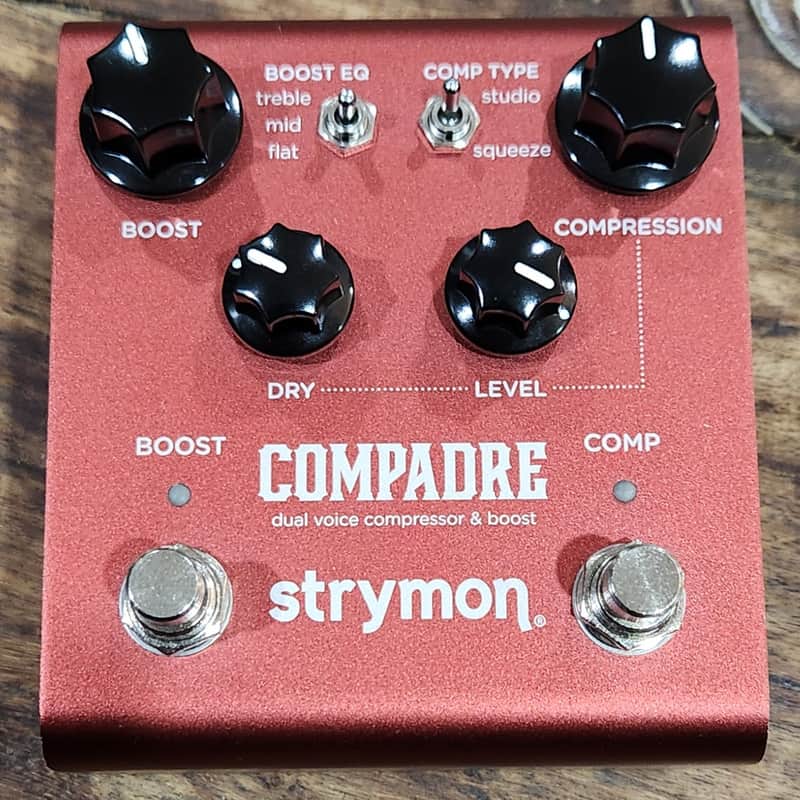 2020s Strymon Compadre Metal Red