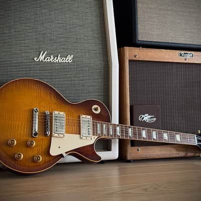 Gibson Custom Shop Billy Gibbons "Pearly Gates" Les Paul Std. VOS "Holy Grail" Ltd. Run! Serial: #BG145 nur 3,92kg!  2009 - VOS Pearly Gates Burst image 22