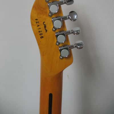 Logan Custom Zebra wood top Tele rosewood fret board, block inlays 2024 - natural gloss image 6