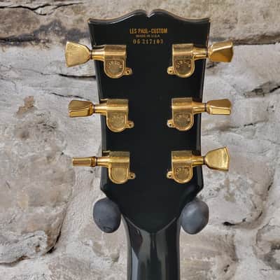 1977 Gibson Les Paul Custom "Black Beauty" - Original T-Top Pickups image 14