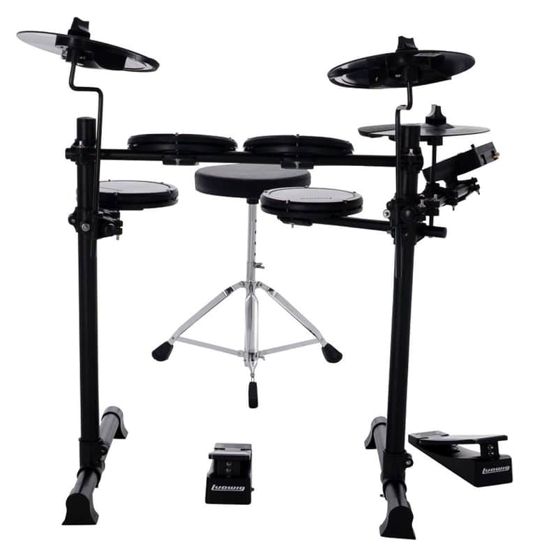 Ludwig LED101 Edge 8-Piece Electronic Drum Set image 1
