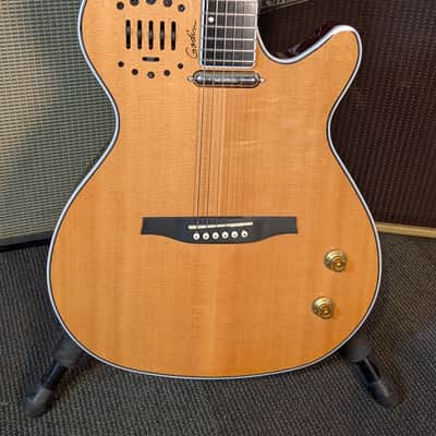 Godin Multiac Steel Natural HG Acoustic/Electric Guitar w/Case (Used) image 3