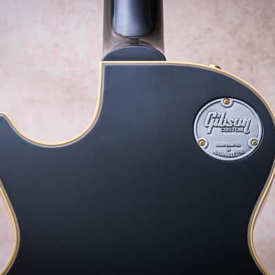 GIBSON USA Custom Shop '54 Reissue Les Paul Custom "Ebony + Ebony" (2024) image 14