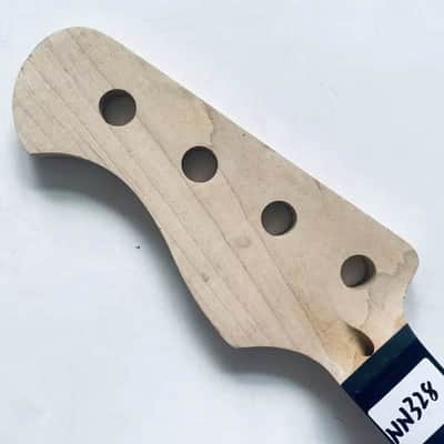 Left Handed 4 String Jazz Bass Style Maple Neck, Rosewood 20 Frets image 6