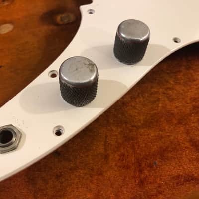 Vintage Fender Musicmaster Loaded Pickguard 1965 Pre CBS Original Pickup Pots Knobs image 2