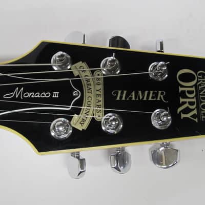 Hamer Rare Hamer 380 Monaco III Grand Ole Oprey Guitar ONLY  16 MADE image 6
