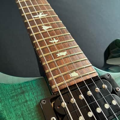 PRS S2 Custom 24 2015 - Teal Black Japan Limited Color ★Playthrough video available★ image 5