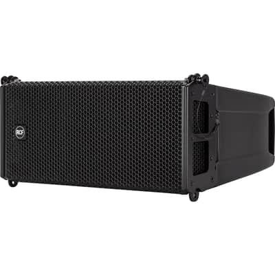 RCF HDL 6-A 1400W Dual 6" Active Line Array Module (Black) image 3