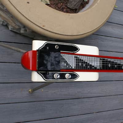 National Dynamic Consolette Lap Steel Guitar with Legs & OHSC image 2