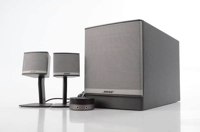 Bose Companion 3 Series II Multimedia Speaker System Computer Desk