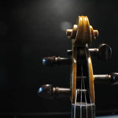 An Antique Antonius Stradivarius Nicolo Eberti Copy Full Size 4/4 Violin Bow & Case3 V image 7