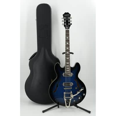 Epiphone Gary Clark Jr. Signature "Blak & Blu" Casino with Bigsby Vibrato w/Case image 2
