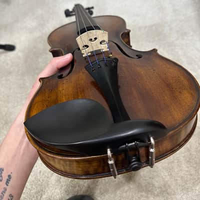 Violin Antique-Style Full Size Violin 4/4 – “Horm Aug. Drögemeyer Bremen” 1900 - Varnish image 13