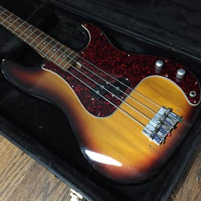 Vintage MIJ Pan Precision Bass early 70's Sunburst Univox image 1