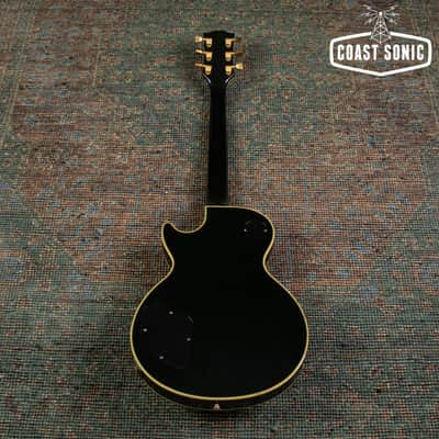 1989 Burny RLC-60 Les Paul Custom Black Beauty made in Japan image 3