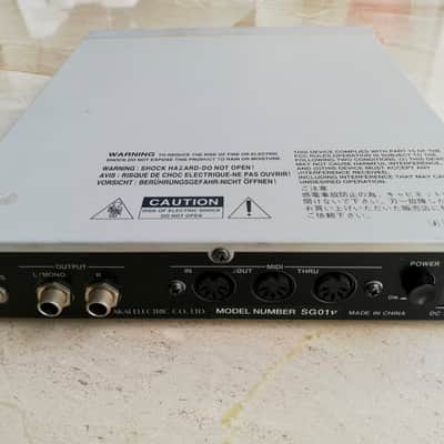 AKAI SG01v vintage sampling ROM synthesizer module in original box image 2