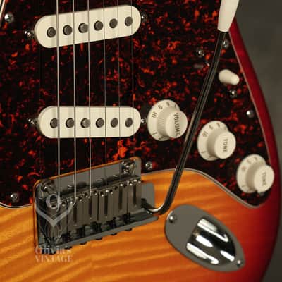 2002 Fender Special Run American Series Stratocaster FLAME MAPLE TOP Aged CSB image 5