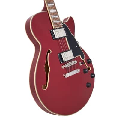 D'Angelico PREMIER SS - Burnt Red image 3