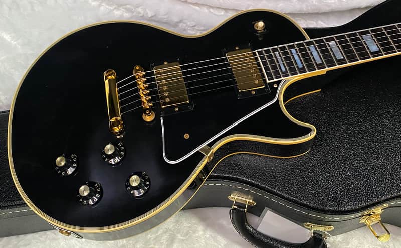 NEW! Gibson Custom Shop Murphy Lab '68 Les Paul Custom Reissue Ultra Light Aged Ebony Authorized Dealer - 9.6 lbs - G07313 image 1