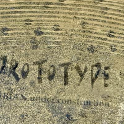 21 YEARS OLD 22” Sabian PROTOTYPE Ride 2779g image 2