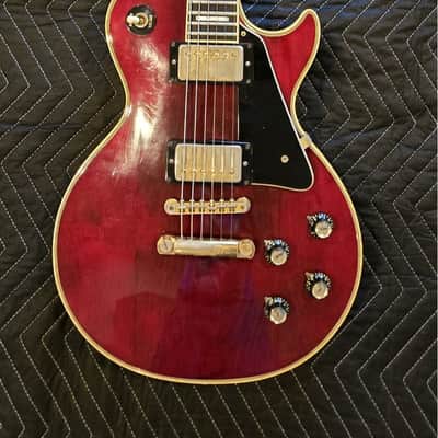 Gibson Les Paul Custom 1975 - Wine Red image 12